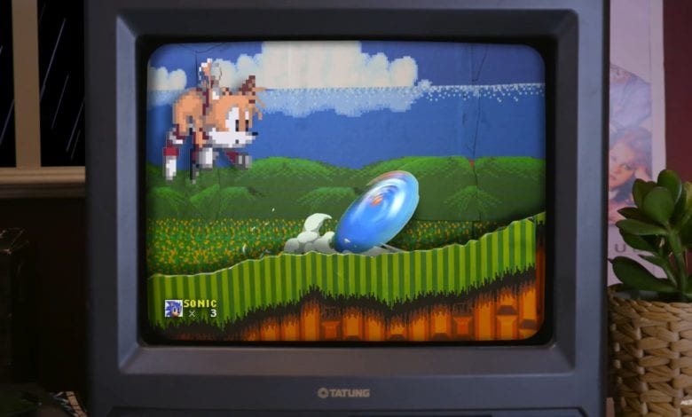 Sonic 2 cardboard image