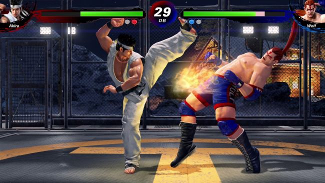 Virtua Fighter US ingame