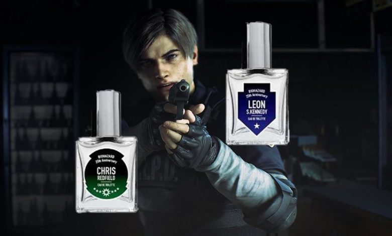 Resident Evil Capcom perfumes