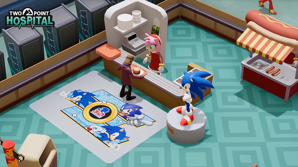 Sonic the Hedgehog Two Point Hospital crossover 