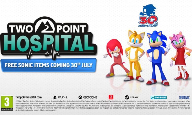 Sonic the Hedgehog Two Point Hospital featured image