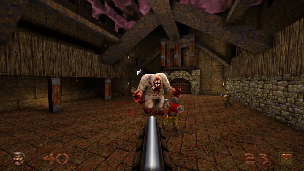 Quake Remaster Gameplay