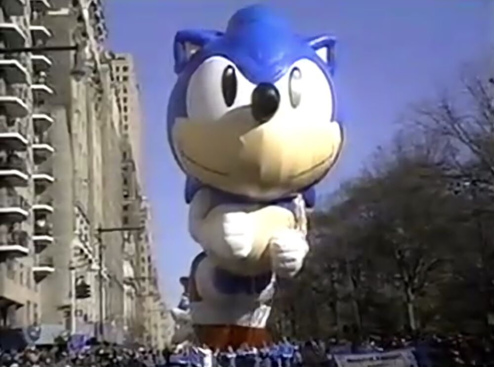 Sonic Macy's Parade Original Balloon