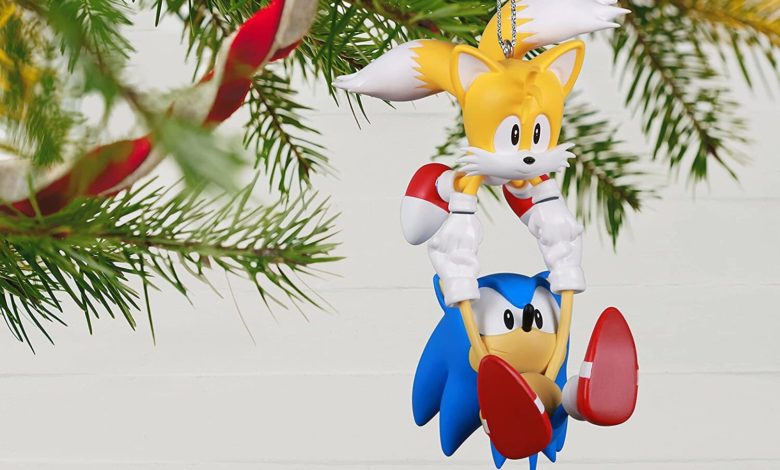 Sonic Christmas Ornament