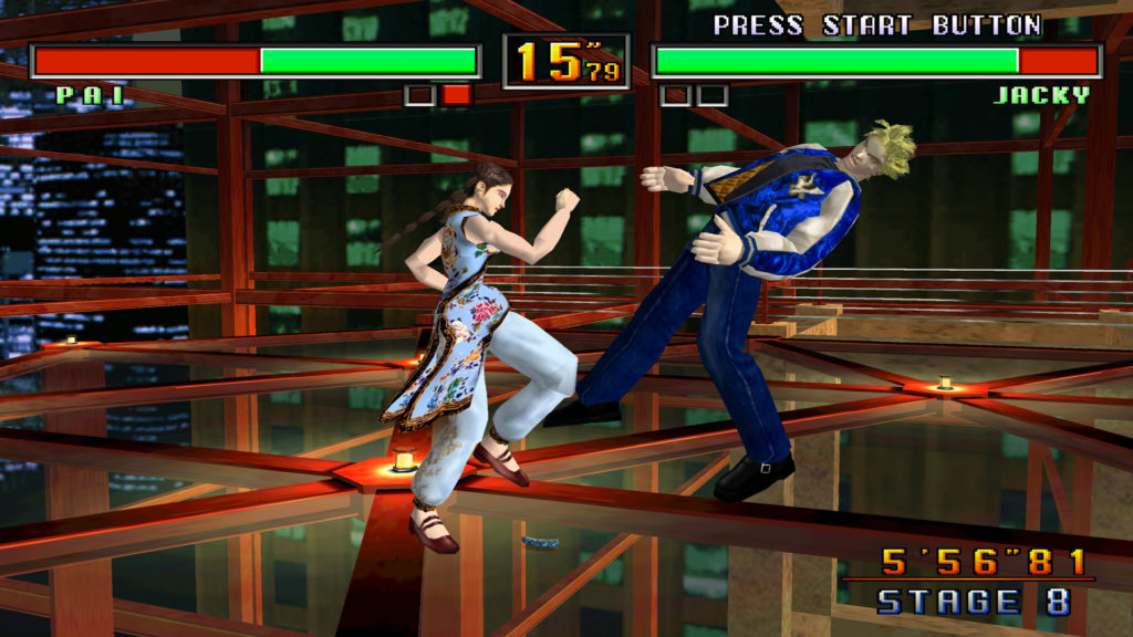 Virtua Fighter N64 Gameplay