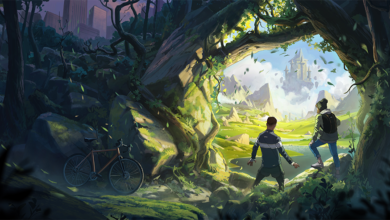 Blizzard unannounced survival game banner featuring two characters