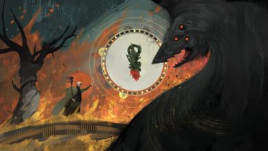 Dragon Age 4 concept art featuring Solas and the Dread Wolf