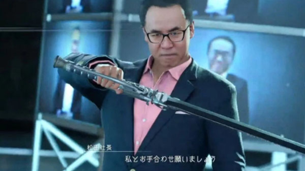 Yosuke Matsuda in FFXV launch presentation