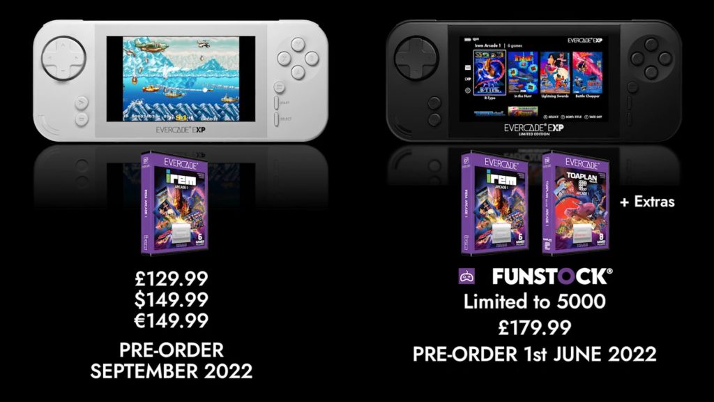 Evercade EXP details