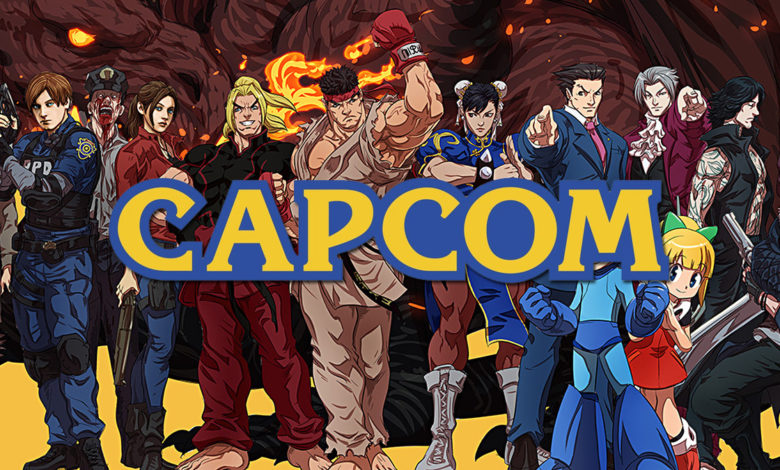 Capcom Logo and Franchises