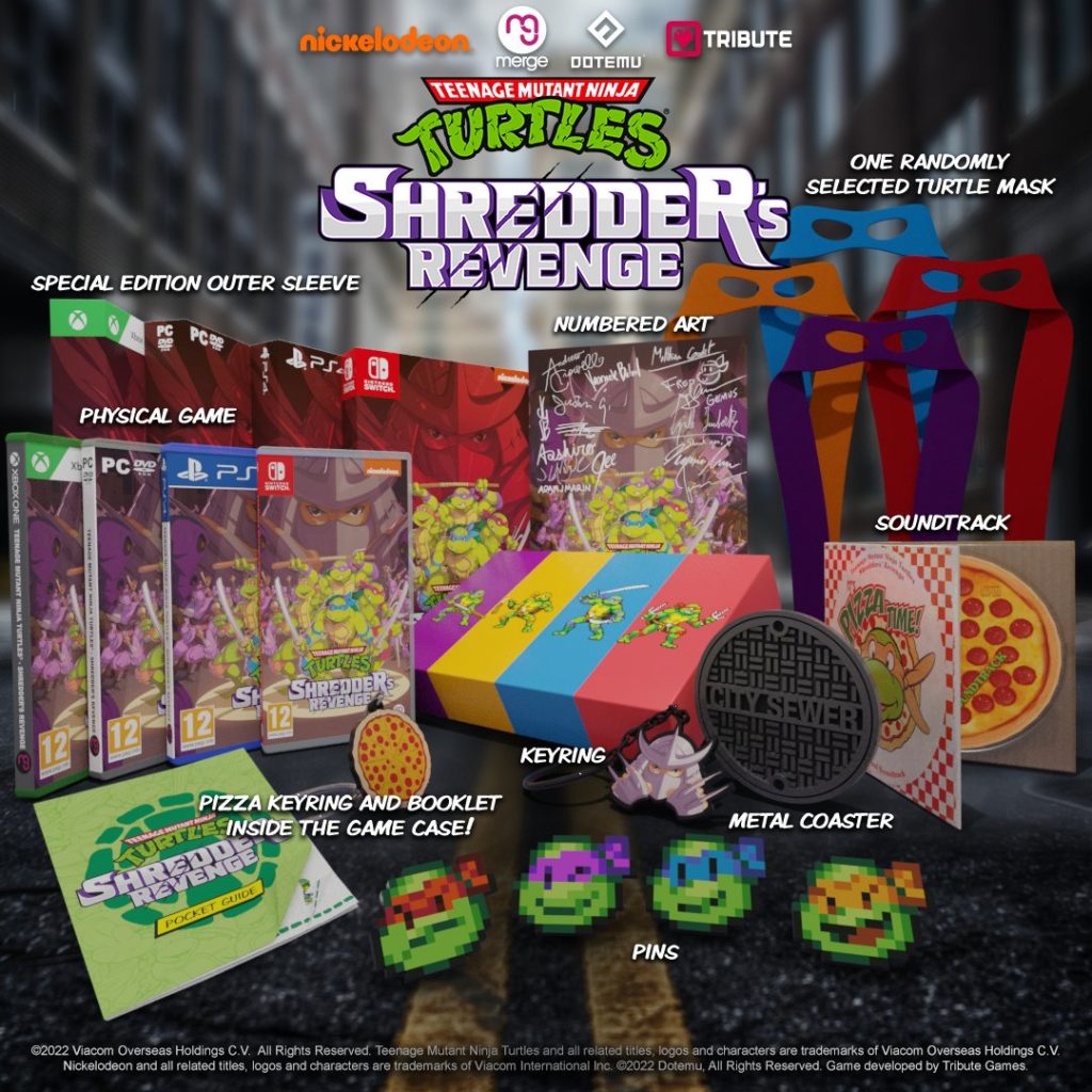 TMNT: Shredder's Revenge physical version from Signature Edition Games.