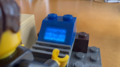 DOOM on a LEGO PC