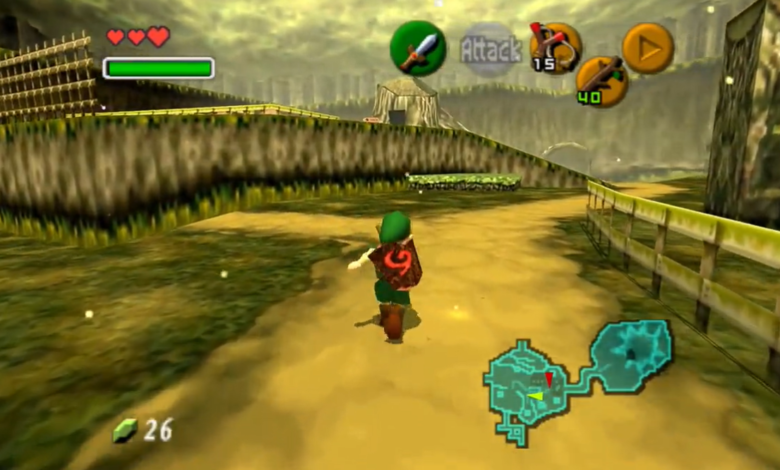 Ocarina of Time N64 Ray Tracing