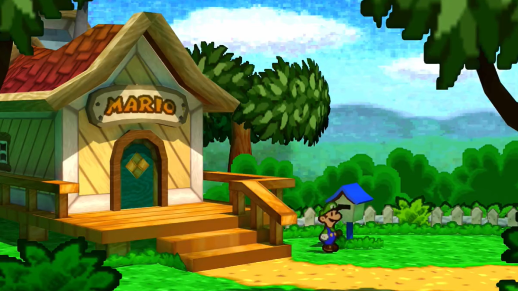 Paper Mario N64 Ray Tracing