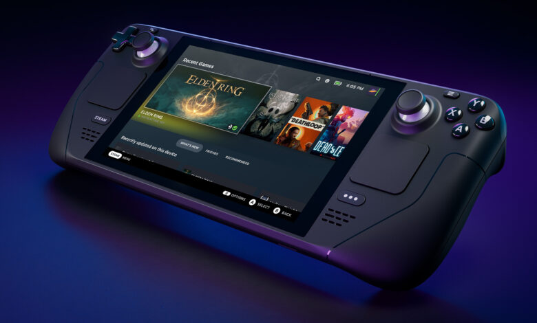 Steam Deck console