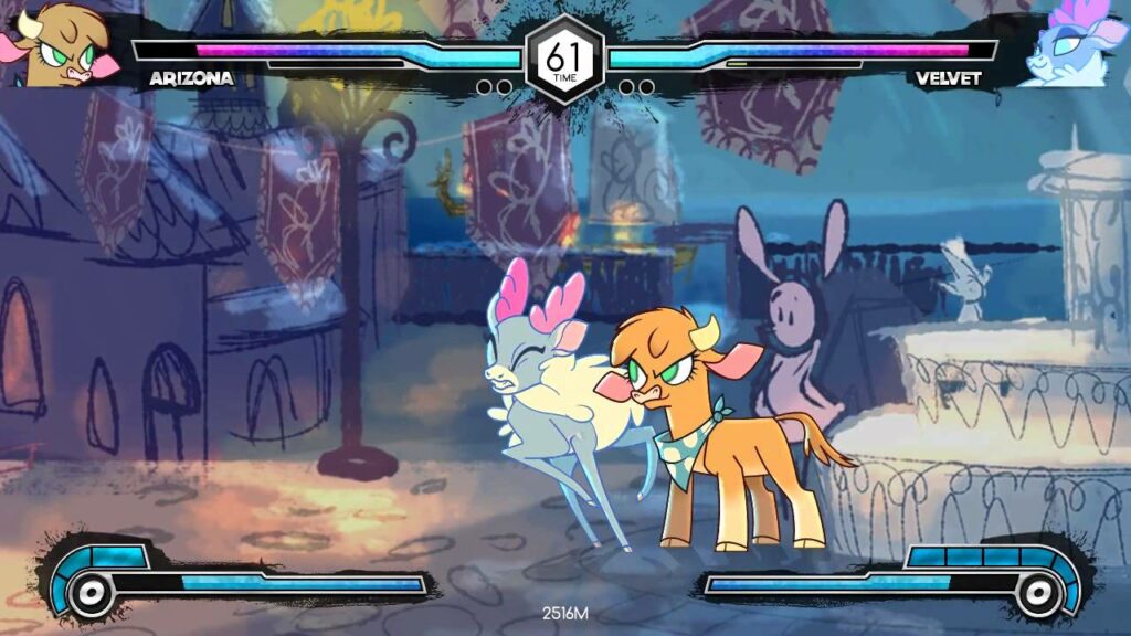 Them's Fightin' Herds gameplay