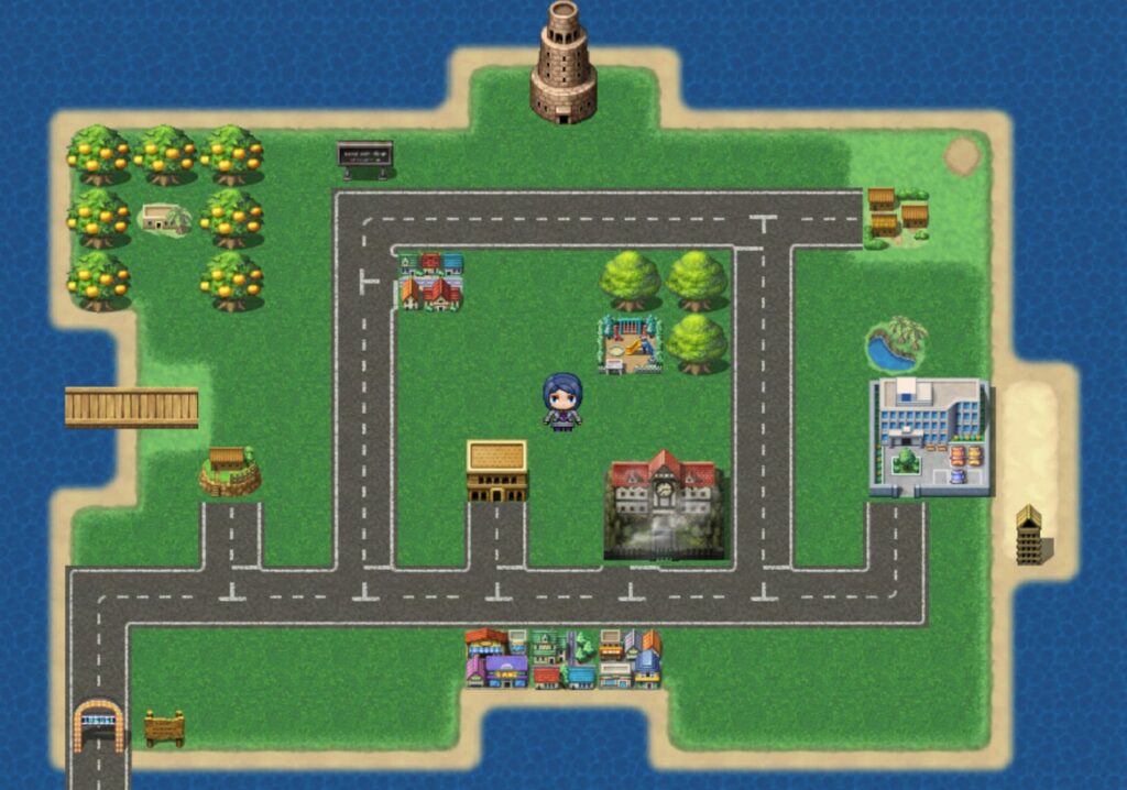 Puzzleburg map