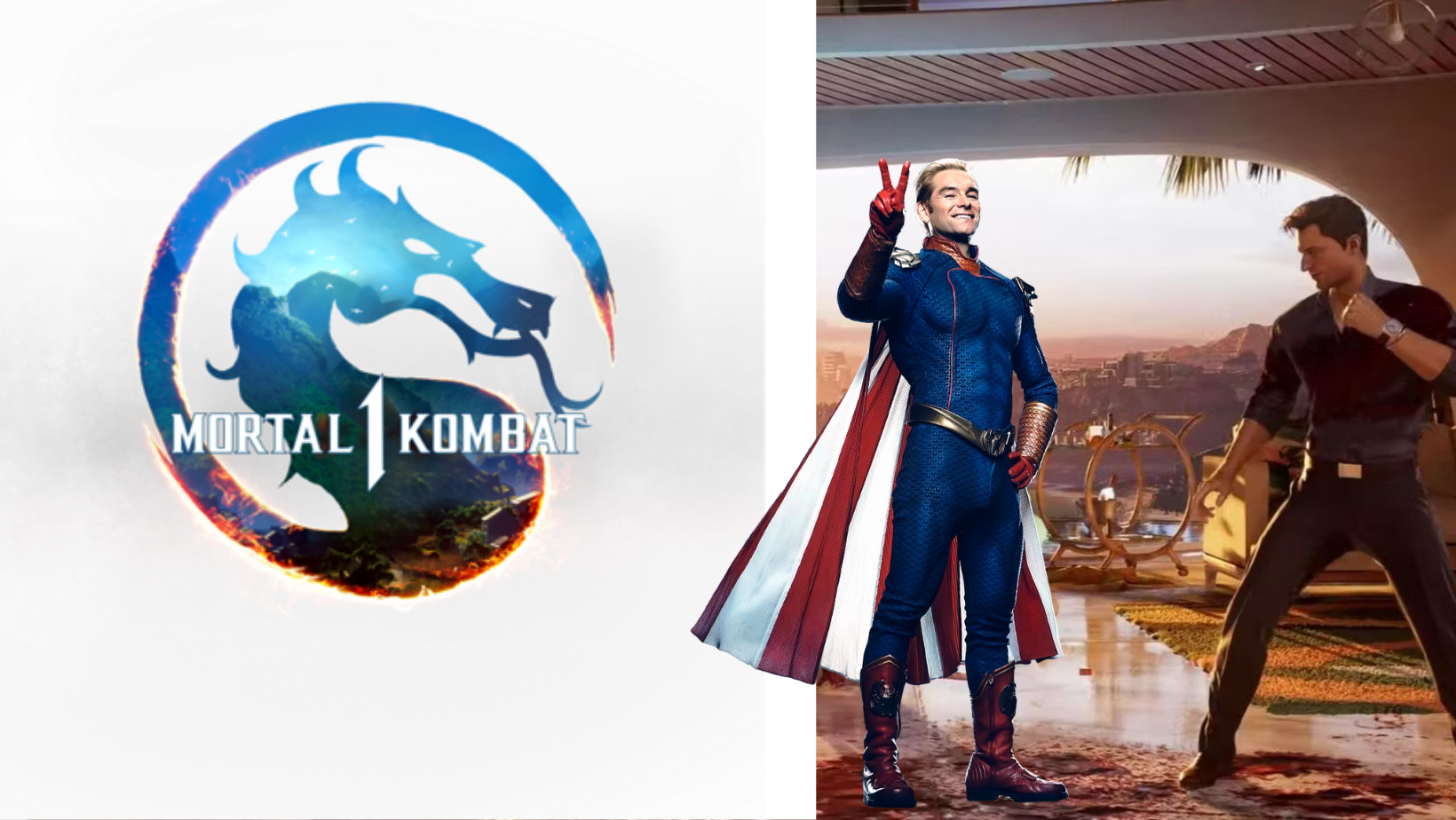Homelander in Mortal Kombat 1